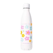 Garrafa Térmica Retrô 500Ml Frases Cores E Amores - Uatt