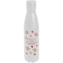 Garrafa Térmica Retrô 780ml Frases Cores e Amores Aprecie - Uatt