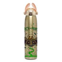 Garrafa Térmica Rick and Morty Em Inox Alto Brilho 350ml Garrafa Térmica Rick and Morty Em Inox Alto Brilho 350ml