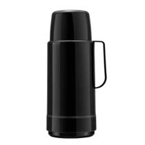 Garrafa Térmica Rosca 1L Preto Com Tampa Invicta Conserva Quente Frio