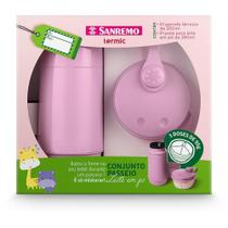 Garrafa Térmica Rosca 250ML + Dosador Leite RS