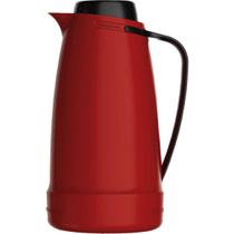 Garrafa Térmica Rosca Bule Dama Vermelho Roma 500Ml