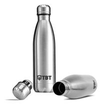 Garrafa Térmica Rosqueável Água Aço Inox 304 500ml Portátil Resistente Garrafa Térmica Rosqueável Água Aço Inox 304 500ml Portátil Resistente