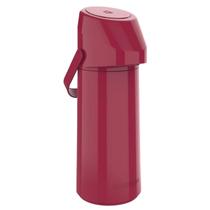 Garrafa Térmica Rubi 1 Litro Vermelha Café Chá Soprano