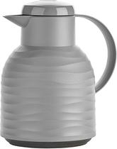 Garrafa Térmica Samba Wave 1 Litro Emsa Cinza Garrafa Térmica Samba Wave 1 Litro Emsa Cinza