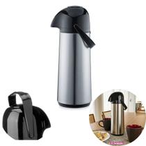 Garrafa Térmica Sanremo 1 Litro Inox Com Super Jato Diagonal