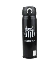 Garrafa Térmica Santos 420ml - Tampa Abre e Fecha