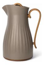 Garrafa Térmica Sara Café com Detalhes Amadeirados 1 Litro Garrafa Térmica Sara Café com Detalhes Amadeirados 1 Litro