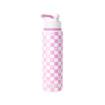 Garrafa Térmica Simple Modern Summit Barbie 887 ml com Tampa com Canudo
