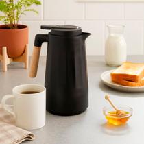 Garrafa Térmica Sotto Preta 950ml Para Café Chá Leite Antivazamento Garrafa Térmica Sotto Preta 950ml Para Café Chá Leite Antivazamento