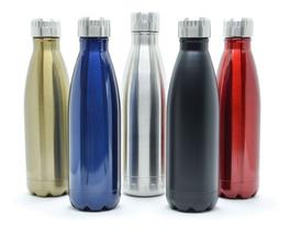 Garrafa Térmica Squeeze Aço Inox 500 Ml Conserva Agua 24 Hrs com NOTA