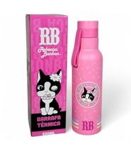 Garrafa termica squeeze clio 500ml rb rosa