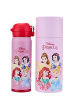 Garrafa Térmica Squeeze Disney Princesas 480ml C Canudo Inox Escola Garrafa Térmica Squeeze Disney Princesas 480ml C Canudo Inox Escola