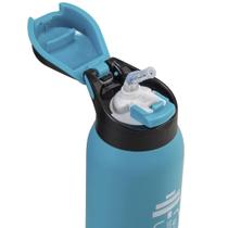 Garrafa Térmica Squeeze Inox Sport Bike Azul 450ml TermoPro