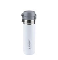 Garrafa Térmica Stanley Academia Branco Quick Flip 710Ml Garrafa Térmica Stanley Academia Branco Quick Flip 710Ml