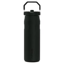Garrafa Térmica Stanley Flip Straw Heat Wave 710ml Preta Garrafa Térmica Stanley Flip Straw Heat Wave 710ml Preta