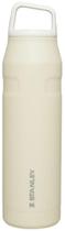 Garrafa Térmica Stanley IceFlow Cap and Carry+ 1L - Cor Cream Glimmer Garrafa Térmica Stanley IceFlow Cap and Carry+ 1L - Cor Cream Glimmer
