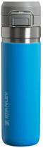 Garrafa Térmica Stanley Quick Flip GO 710ml - Isolada - Cor Azul Garrafa Térmica Stanley Quick Flip GO 710ml - Isolada - Cor Azul