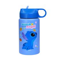 Garrafa Térmica Stitch Disney Inox Alça e Canudo Miniso Garrafa Térmica Stitch Disney Inox Alça e Canudo Miniso