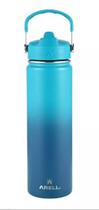 Garrafa Termica Straw Flask 650Ml Ocean Blue Garrafa Termica Straw Flask 650Ml Ocean Blue