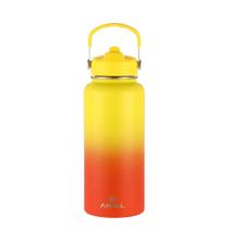 Garrafa Térmica Straw Flask ARELL 946ML, com Isolamento a Vácuo, Sunset Garrafa Térmica Straw Flask ARELL 946ML, com Isolamento a Vácuo, Sunset