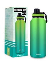 Garrafa Térmica Sun 850ml- Degradê verde Garrafa Térmica Sun 850ml- Degradê verde