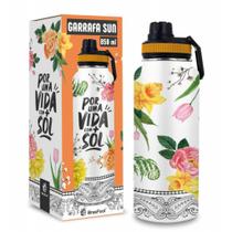 Garrafa Termica Sun 850ml Temas Uma Vida Com Mais Sol 14046 Garrafa Termica Sun 850ml Temas Uma Vida Com Mais Sol 14046