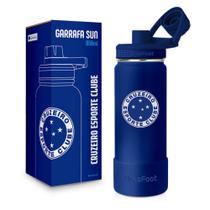 Garrafa Térmica Sun Base Silicone - Cruzeiro - 850ml - Brasfoot