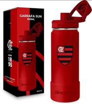 Garrafa termica sun c base silicone premium 850ml times flamengo Garrafa termica sun c base silicone premium 850ml times flamengo