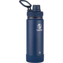 Garrafa Térmica Takeya Actives Isolada a Vácuo - 500ml - Azul Midnight