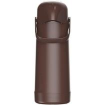 Garrafa Térmica Térmolar Magic Pump Marrom 1L Garrafa Térmica Térmolar Magic Pump Marrom 1L