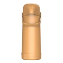 Garrafa Térmica Termolar Magic Pump Pressão 1L Amarela Garrafa Térmica Termolar Magic Pump Pressão 1L Amarela