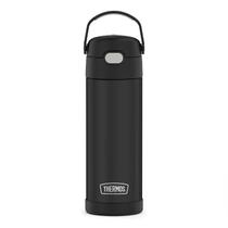 Garrafa Térmica Térmos Funtainer 500ml - Preta Fosca Garrafa Térmica Térmos Funtainer 500ml - Preta Fosca