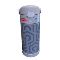 Garrafa Térmica Thermos Funtainer Cinza 355ml Cor:Cinza Garrafa Térmica Thermos Funtainer Cinza 355ml Cor:Cinza