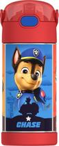 Garrafa Térmica Thermos Funtainer com Canudo, Aço Inoxidável, 355 ml, Patrulha CaninaBlue Paw Patrol Garrafa Térmica Thermos Funtainer com Canudo, Aço Inoxidável, 355 ml, Patrulha CaninaBlue Paw Patrol