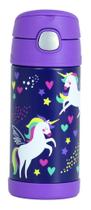 Garrafa Térmica Thermos Funtainer F401 Unicórnio Alado - 355ml