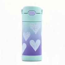 Garrafa termica thermos funtainer f410 coracoes 355ml - thermos