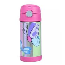 Garrafa Termica Thermos Funtainer Infantil Borboletas 355ml