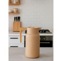 Garrafa Térmica Thika Ecowood Florença 1 Litro Cor Marrom