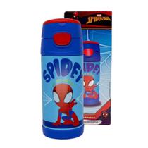 Garrafa Térmica Top Handle 350 Ml Homem Aranha - Zc Garrafa Térmica Top Handle 350 Ml Homem Aranha - Zc