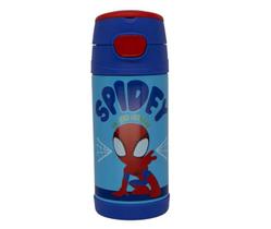 Garrafa Térmica Top Handle Spider Man 350ml Azul - Spidey Garrafa Térmica Top Handle Spider Man 350ml Azul - Spidey