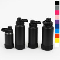 Garrafa Térmica TR-004 1000ml Aço Inox com Protetor de Silicone
