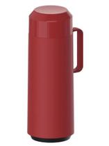 Garrafa termica tramontina 1l red - c/ ampola de vidro