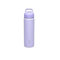 Garrafa Térmica Tramontina 650 Ml Em Aço Revestido Lilás Com Canudo Tramontina Garrafa Térmica Tramontina 650 Ml Em Aço Revestido Lilás Com Canudo Tramontina