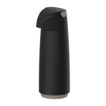 Garrafa Térmica Tramontina Exata Em Plástico Preto Com Ampola De Vidro 1,8 L Garrafa Térmica Tramontina Exata Em Plástico Preto Com Ampola De Vidro 1,8 L
