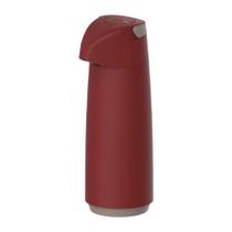 Garrafa Térmica Tramontina Exata Vermelho com Bege com Ampola de Vidro 1,8 L 61639186