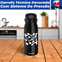 Garrafa Térmica Unitermi Verona 1,8 Litros Decorada Pressão