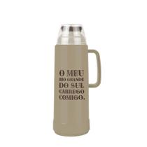 Garrafa Térmica Use Farroupilha Bege 1 Litro Mor Garrafa Térmica Use Farroupilha Bege 1 Litro Mor