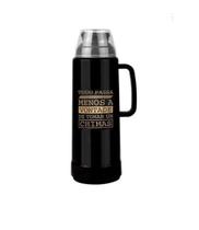 Garrafa Térmica Use Farroupilha Preta 1 Litro Chimarrão Mor