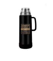 Garrafa Térmica Use Farroupilha Preta 1 Litro Chimarrão Mor